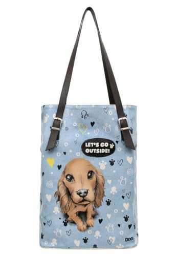 dogo-tall-bag-hello-my-hooman-vegane-damen-schultertasche image 8