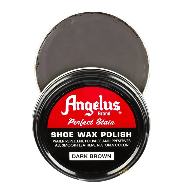 angelus-dark-brown-schuhwachs-polish-schuhpflege-dose image 1