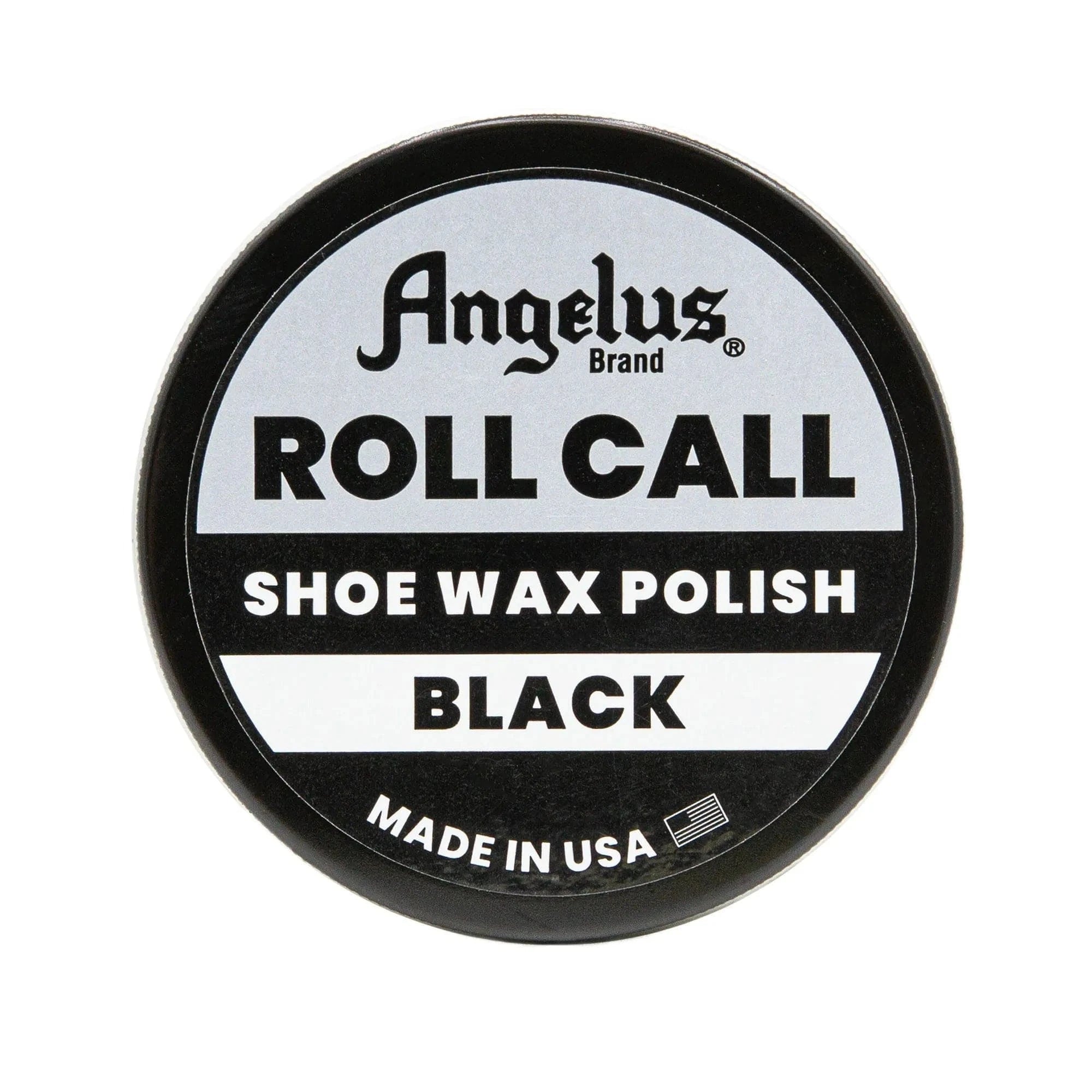 angelus-roll-call-military-shoe-wax-polish-black-50g image 1