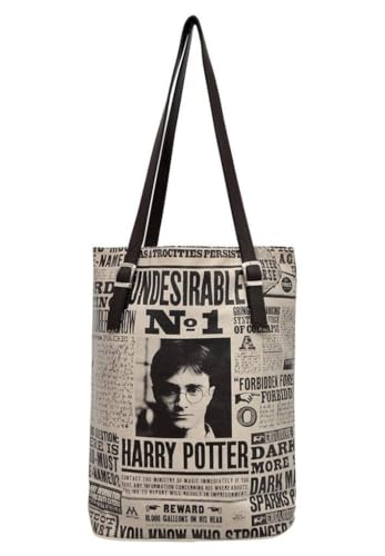 dogo-tall-bag-vegane-damen-umh-ngetasche-daily-prophet-harry-potter image 5