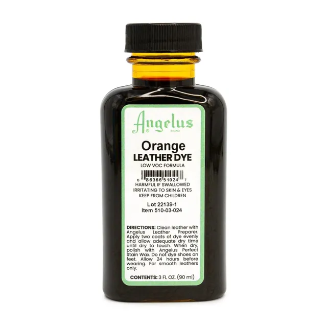 angelus-orange-low-voc-leather-dye-3-oz-permanente-lederfarbe-orange image 1