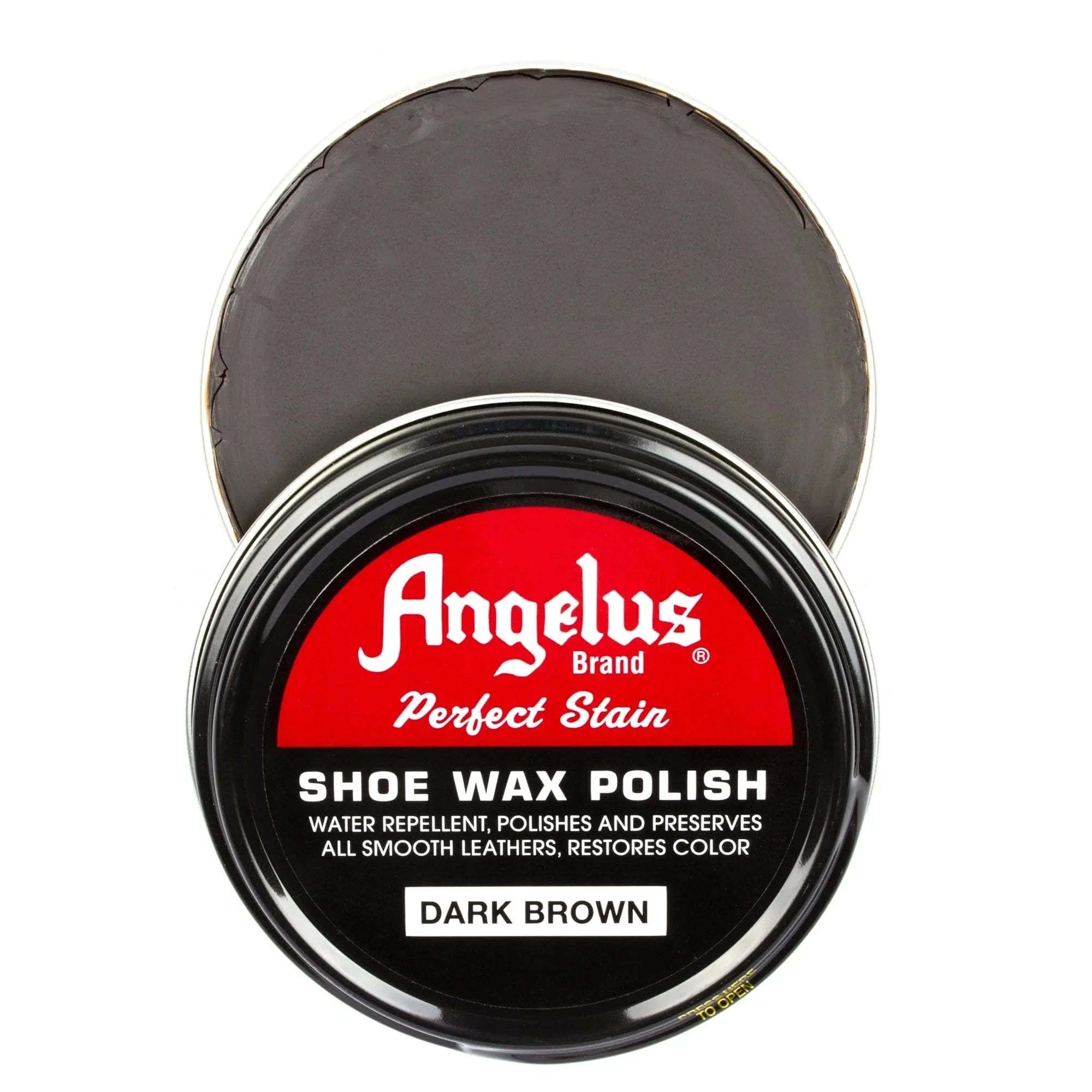 angelus-dark-brown-schuhwachs-polish-schuhpflege-dose image 1