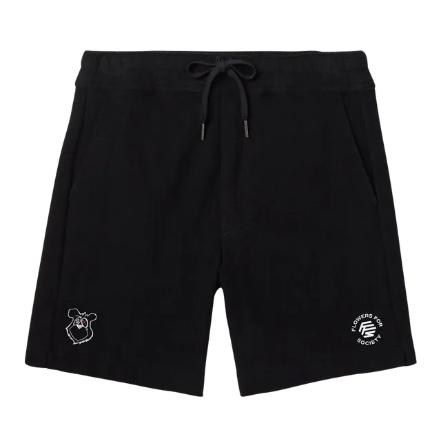flowers-for-society-king-saladeen-shorts-black image 1