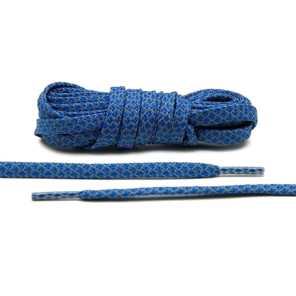 angelus-blue-reflective-flat-laces-1-0-3m-reflektor image 1
