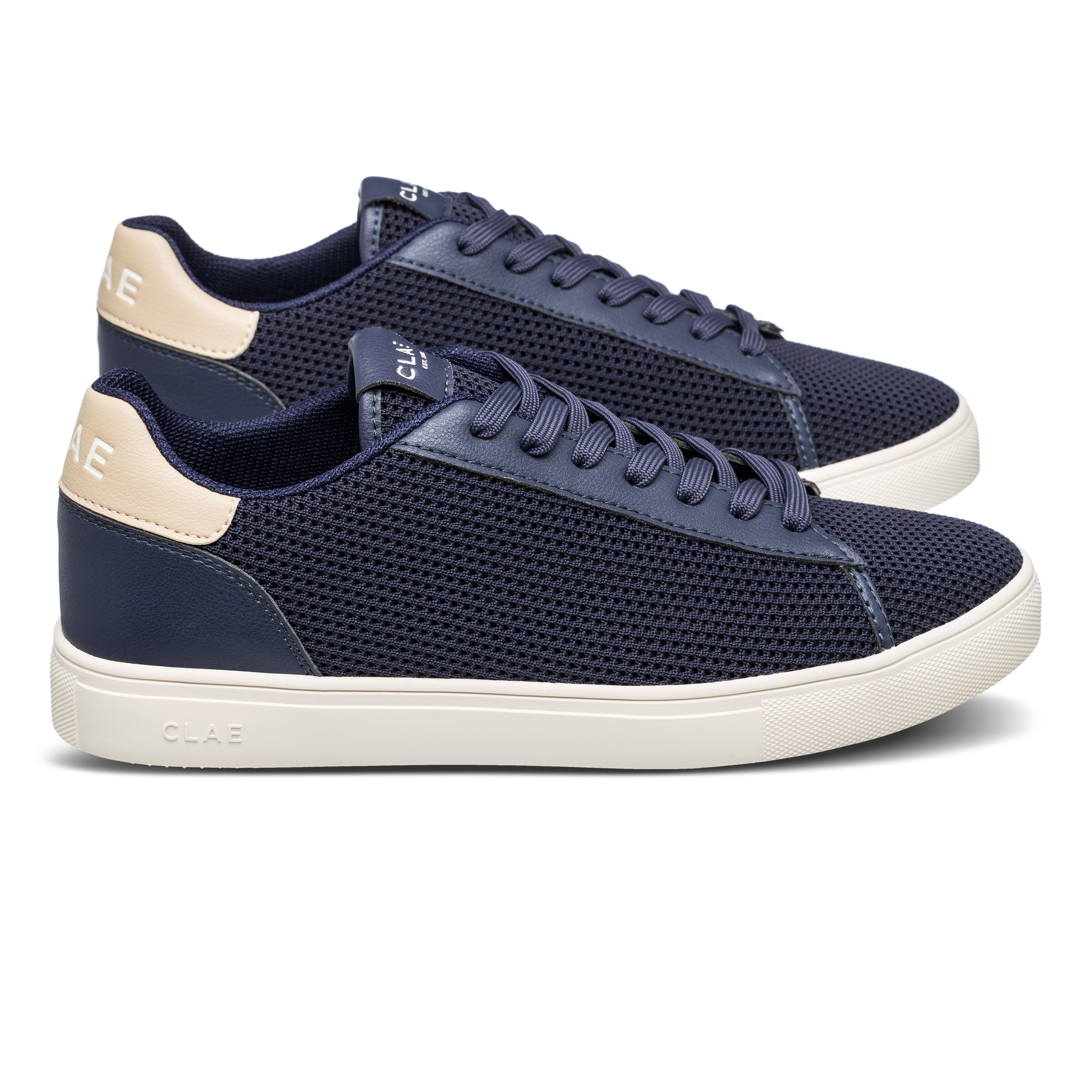 clae-bradley-knit-sneaker-navy-safari-vegan-damen image 7