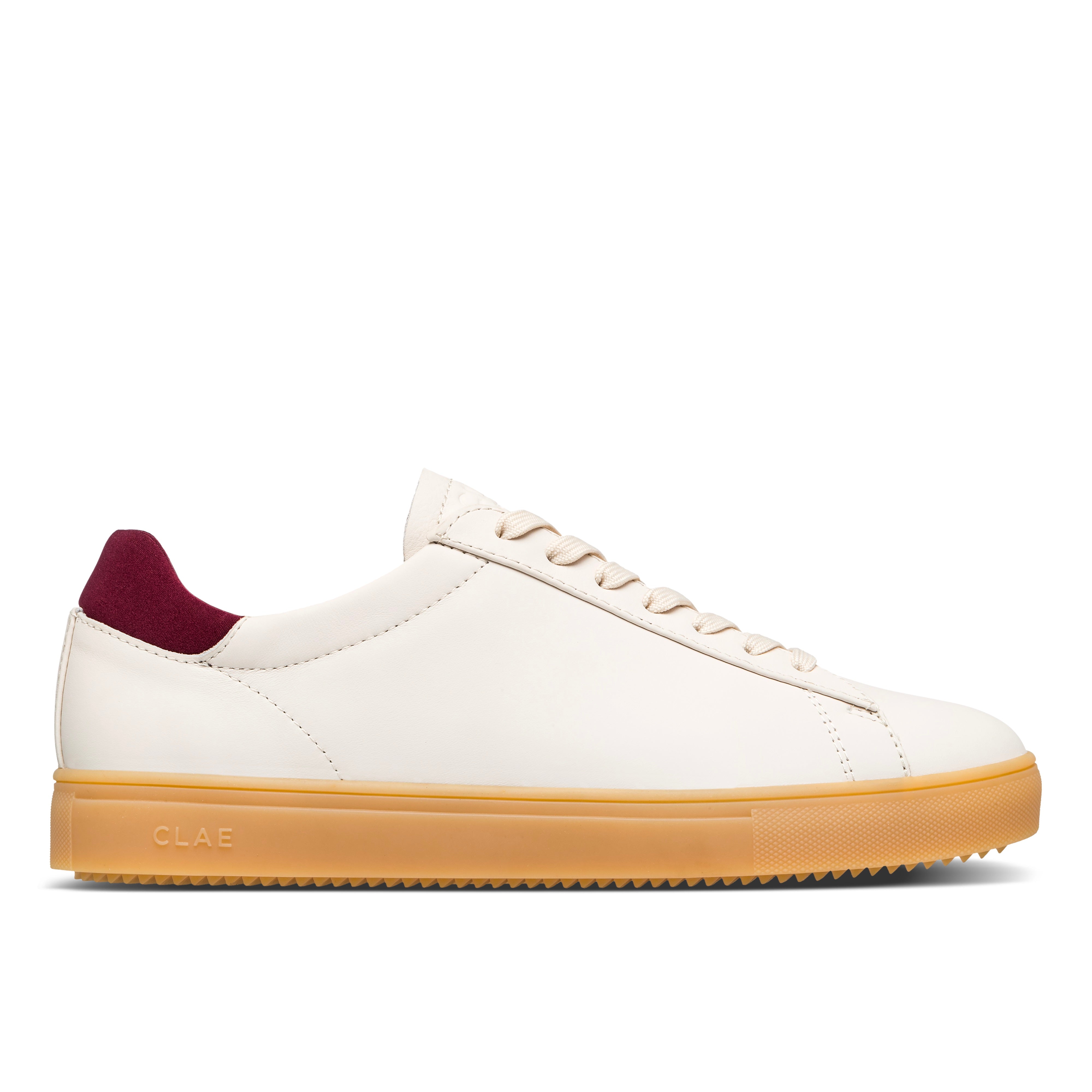 clae-bradley-sneaker-off-white-zinfandel-leder image 1