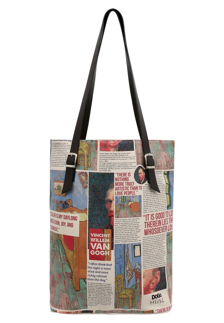 dogo-muse-tall-bag-vincent-van-gogh-lost-mind-vegane-tote image 3