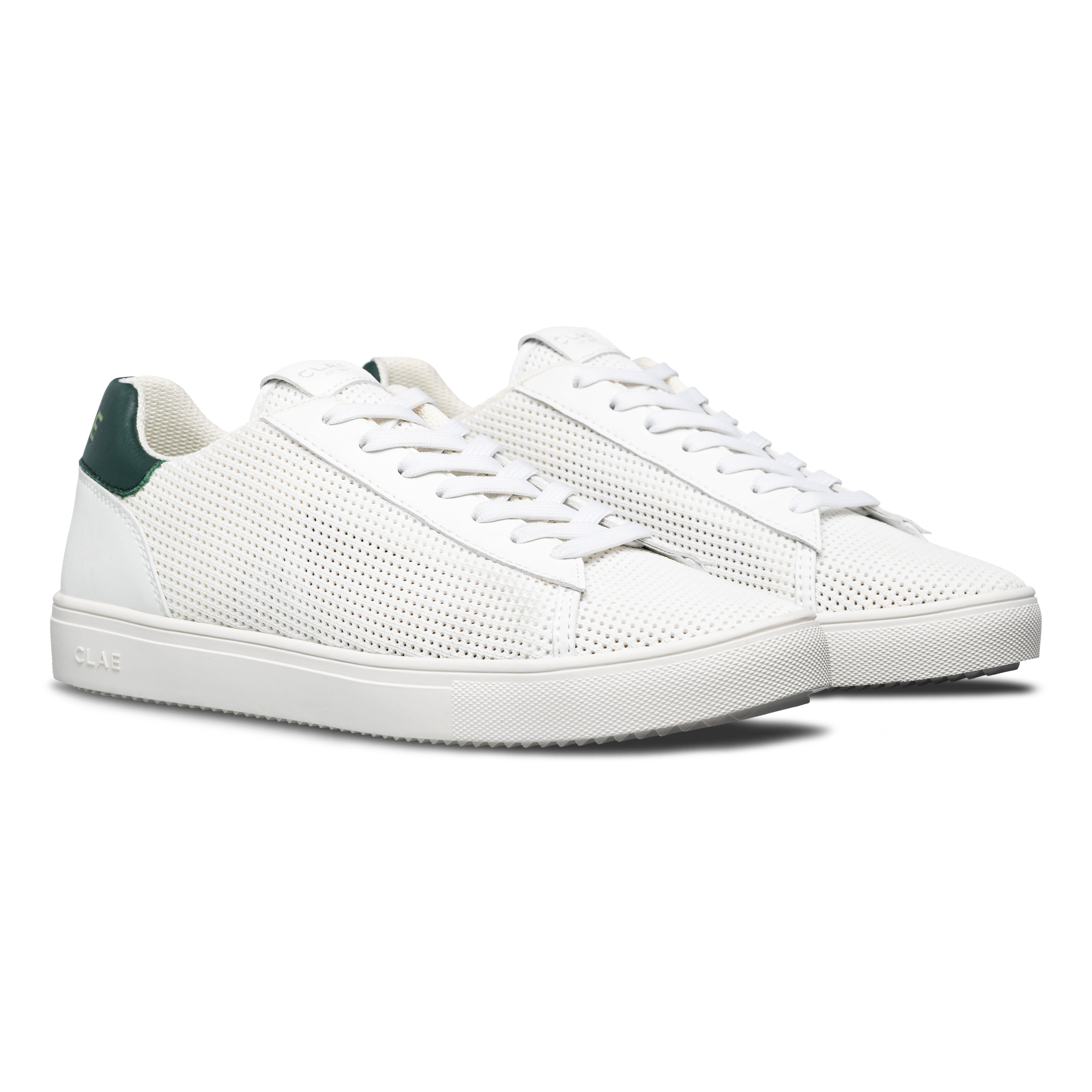 clae-bradley-knit-vegan-sneaker-white-pine-needle image 4