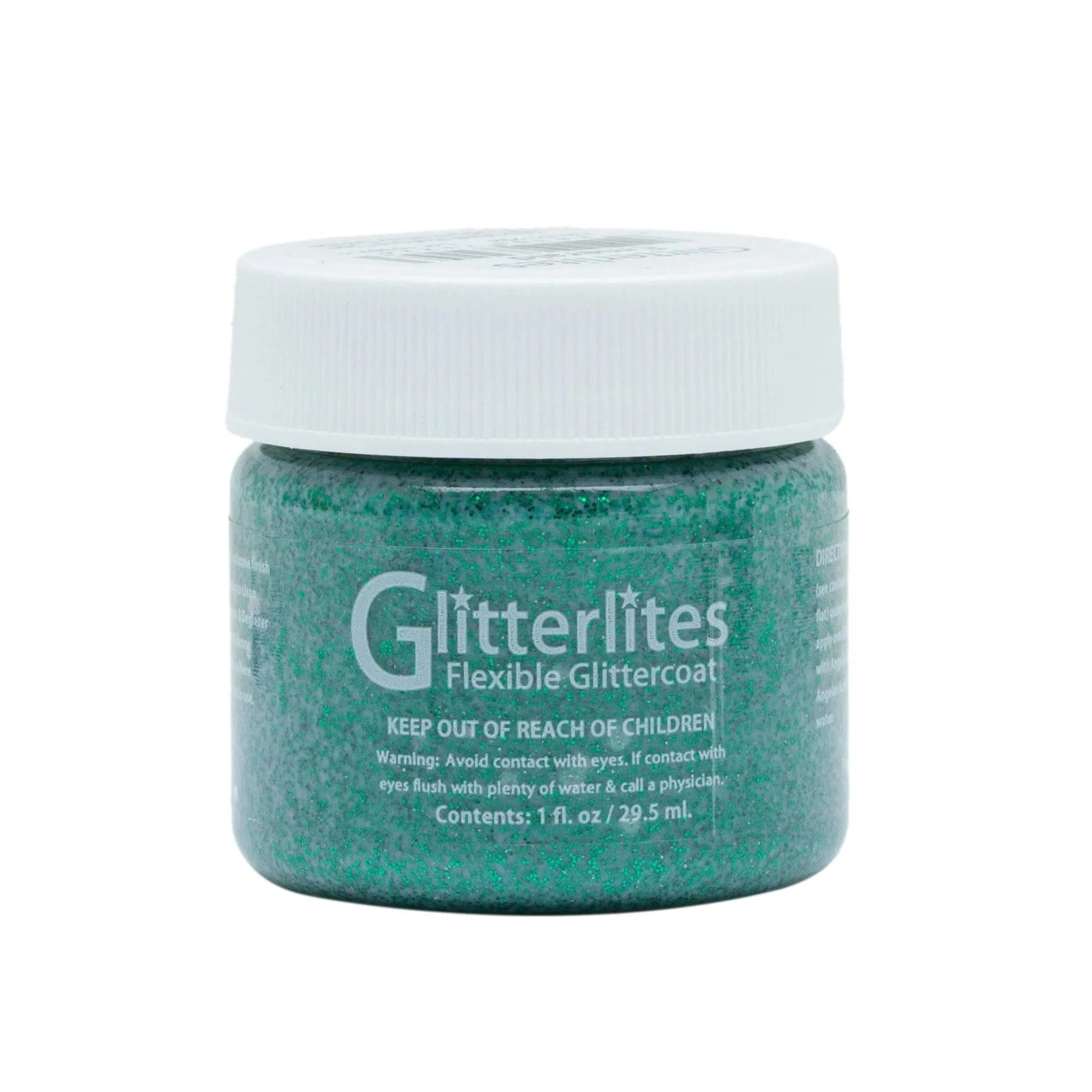 angelus-glitterlites-paint-emerald-glitzer-lederfarbe image 1