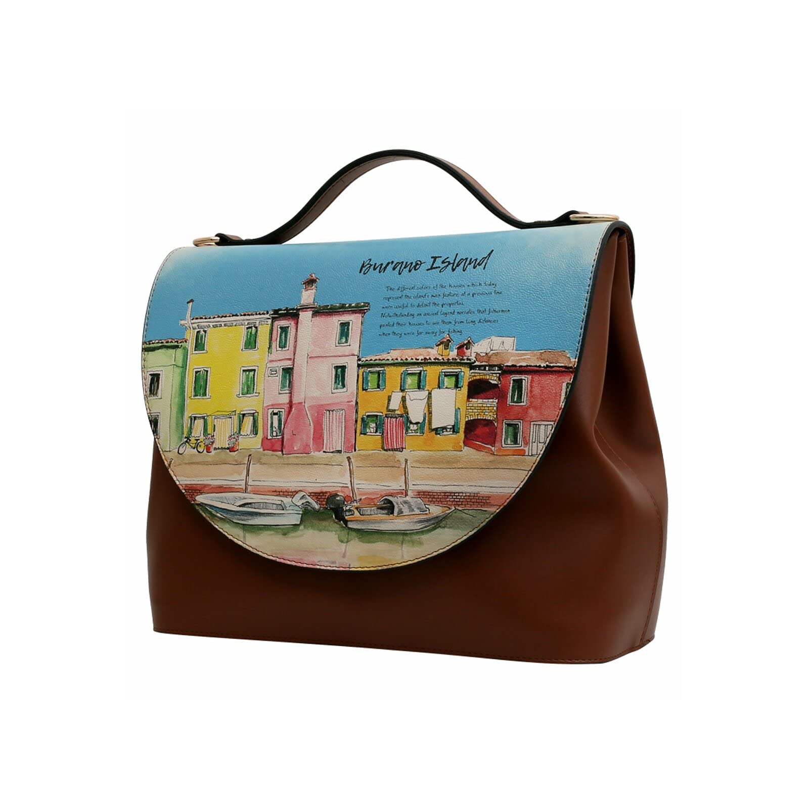 dogo-handy-bag-burano-island-vegane-damen-umh-ngetasche-mit-griff image 2