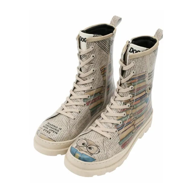 dogo-gisele-boots-vegane-damen-boots-mit-dicker-sohle-und-rei-verschluss image 1