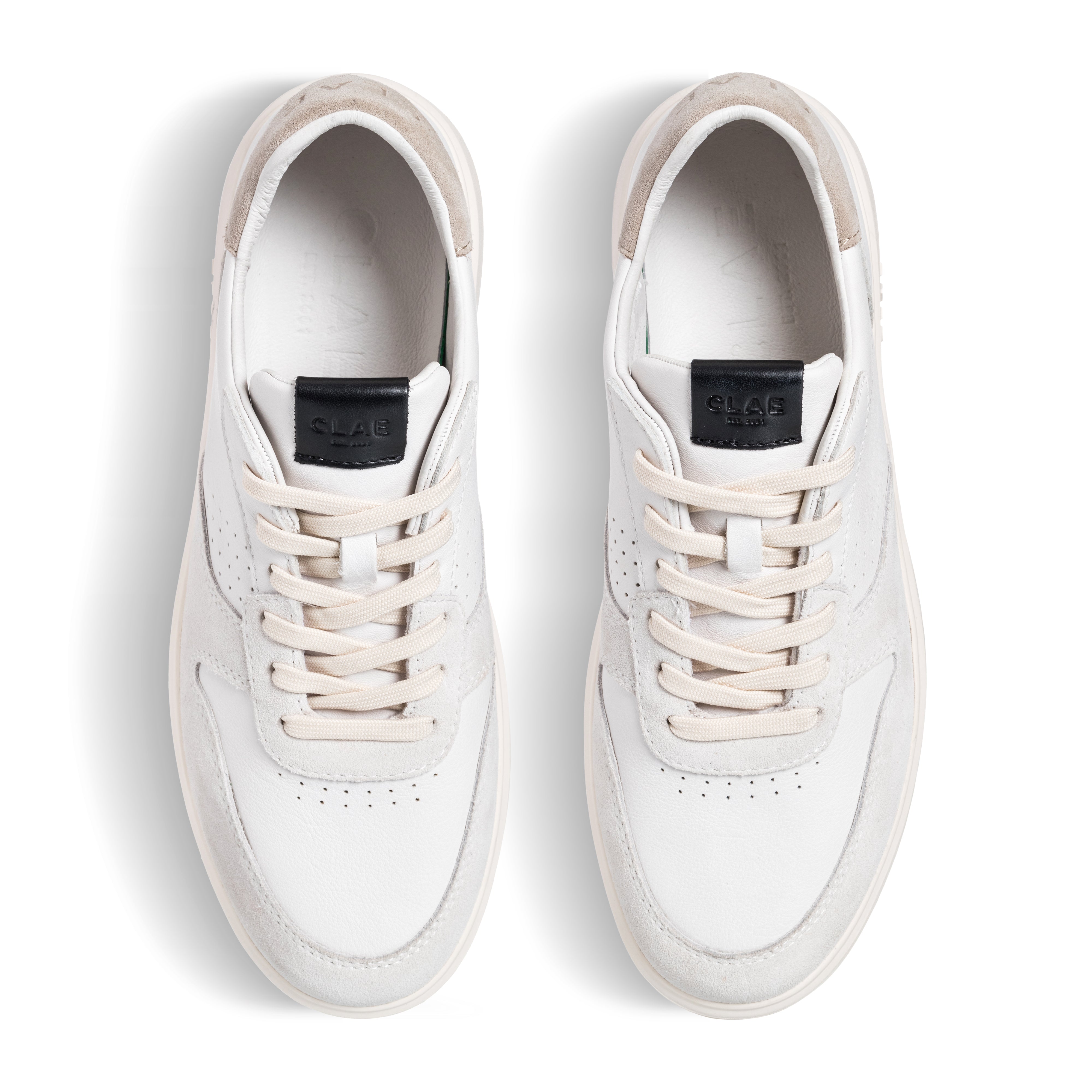 clae-moses-court-sneaker-white-feather-black image 3