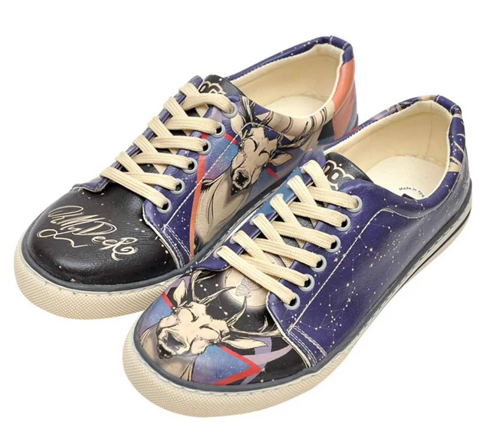 dogo-damen-sneakers-bedruckte-vegane-sneaker image 1