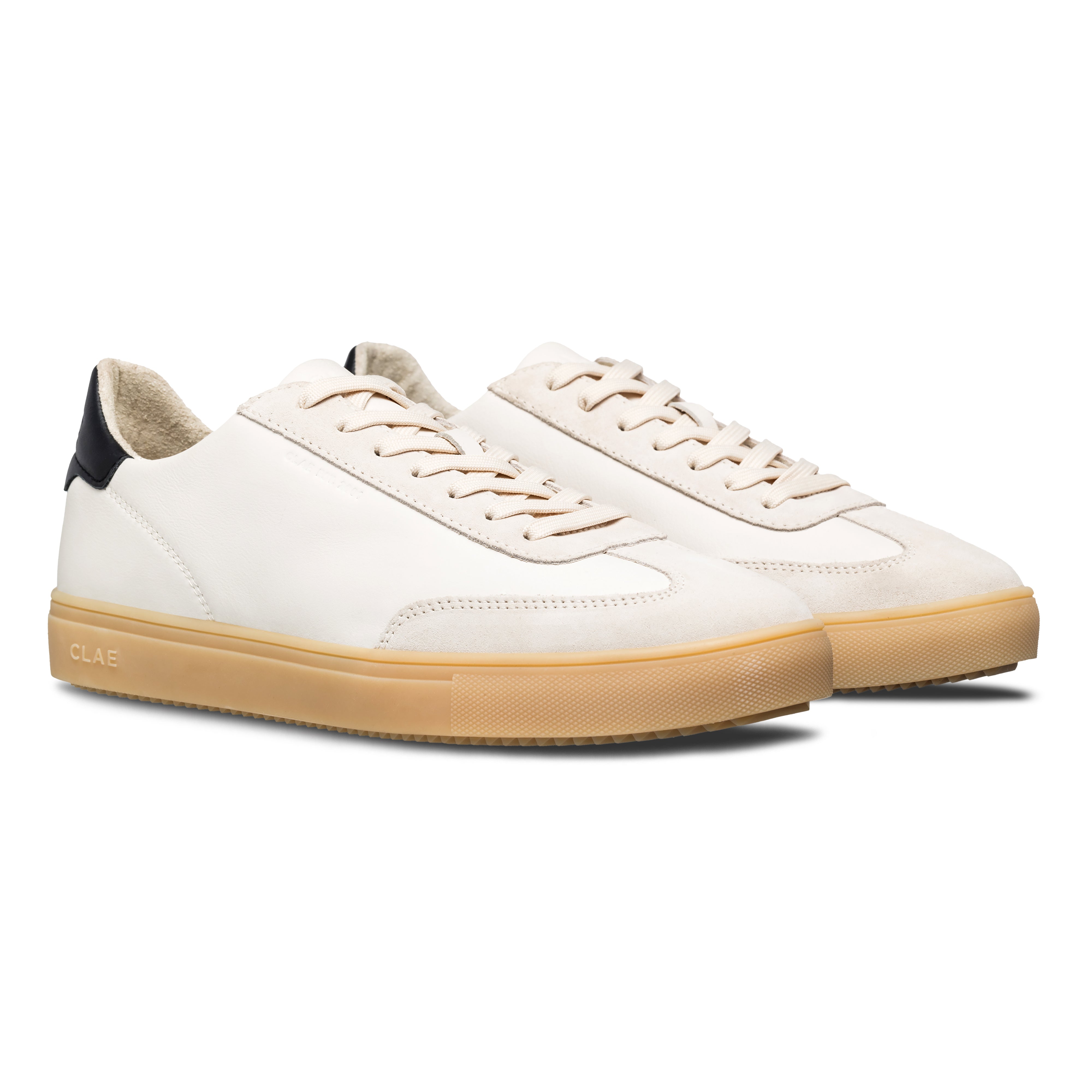 clae-deane-damen-court-sneaker-off-white-black-light-nat-gum-t-toe image 4