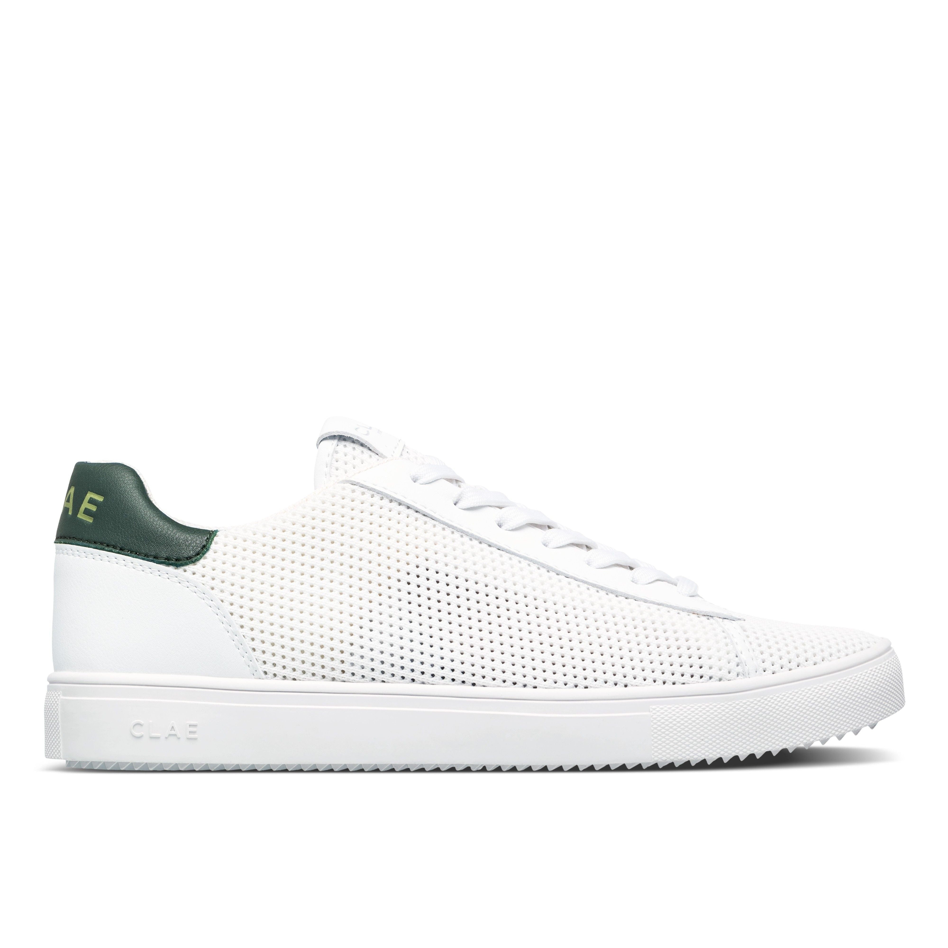 clae-bradley-knit-vegan-sneaker-white-pine-needle image 1