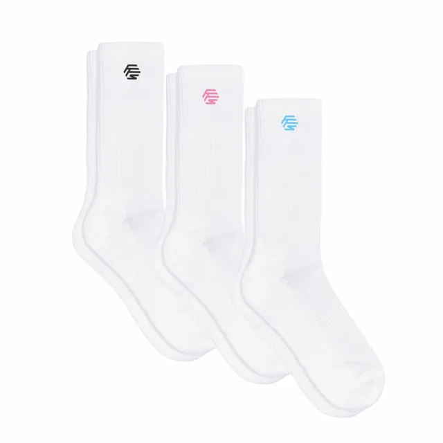 flowers-for-society-socken-3er-pack-white-multicolor image 1