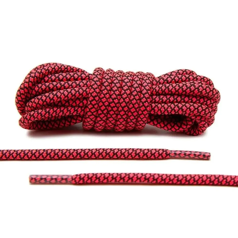 lace-lab-infrapink-black-rope-laces-schn-rsenkel image 1
