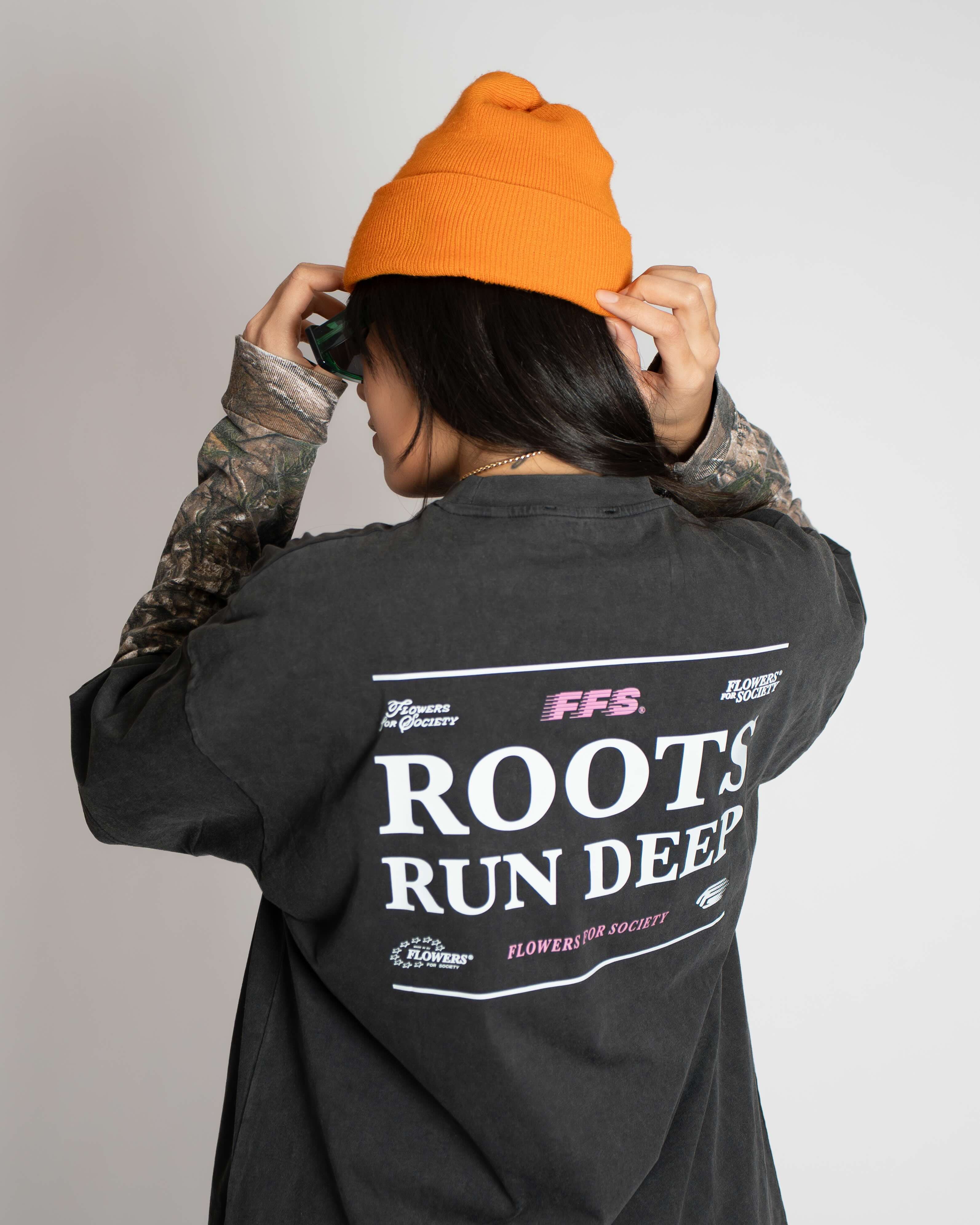 flowers-for-society-roots-run-deep-t-shirt image 2
