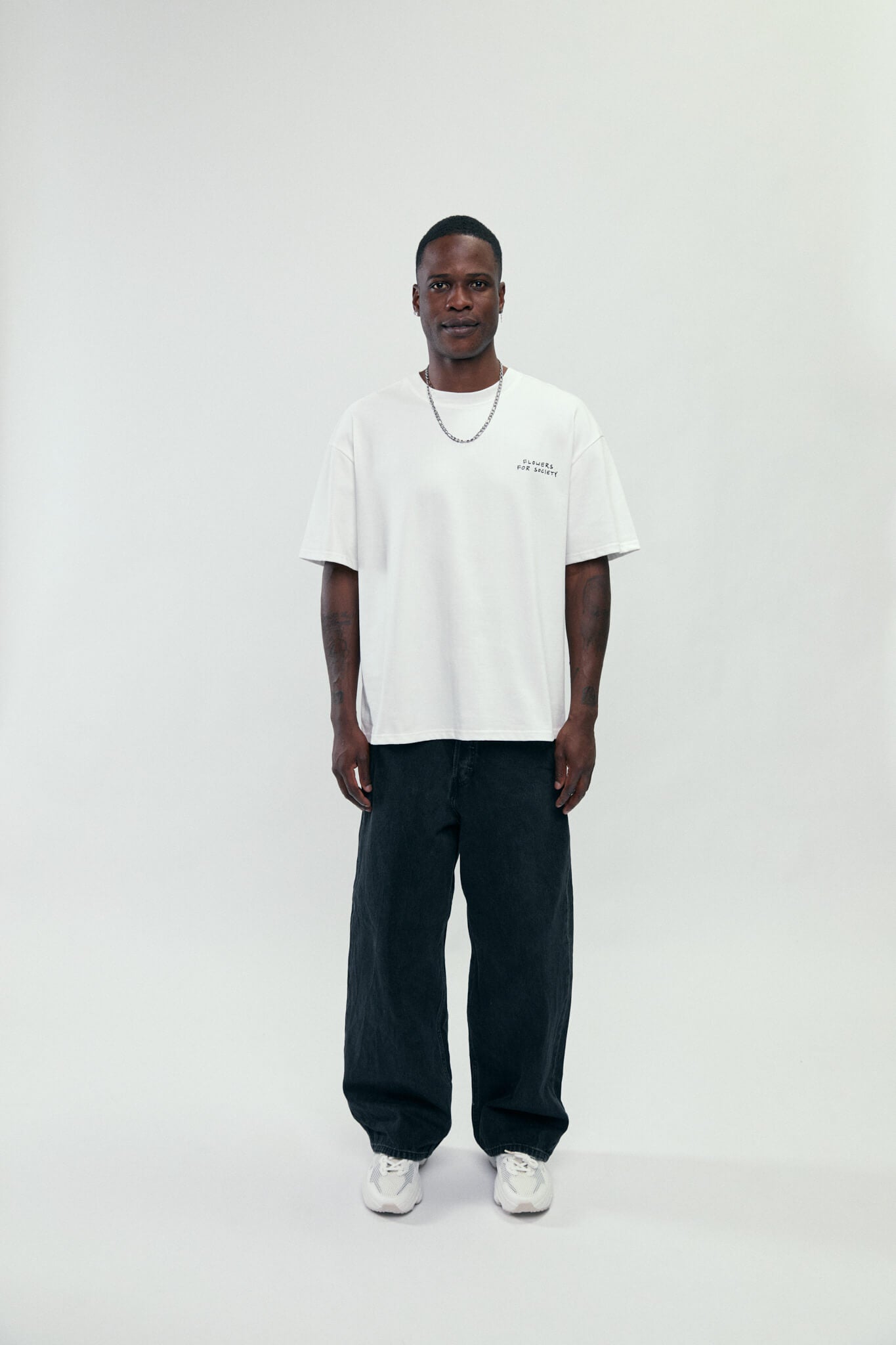 flowers-for-society-essentials-t-shirt-off-white image 1