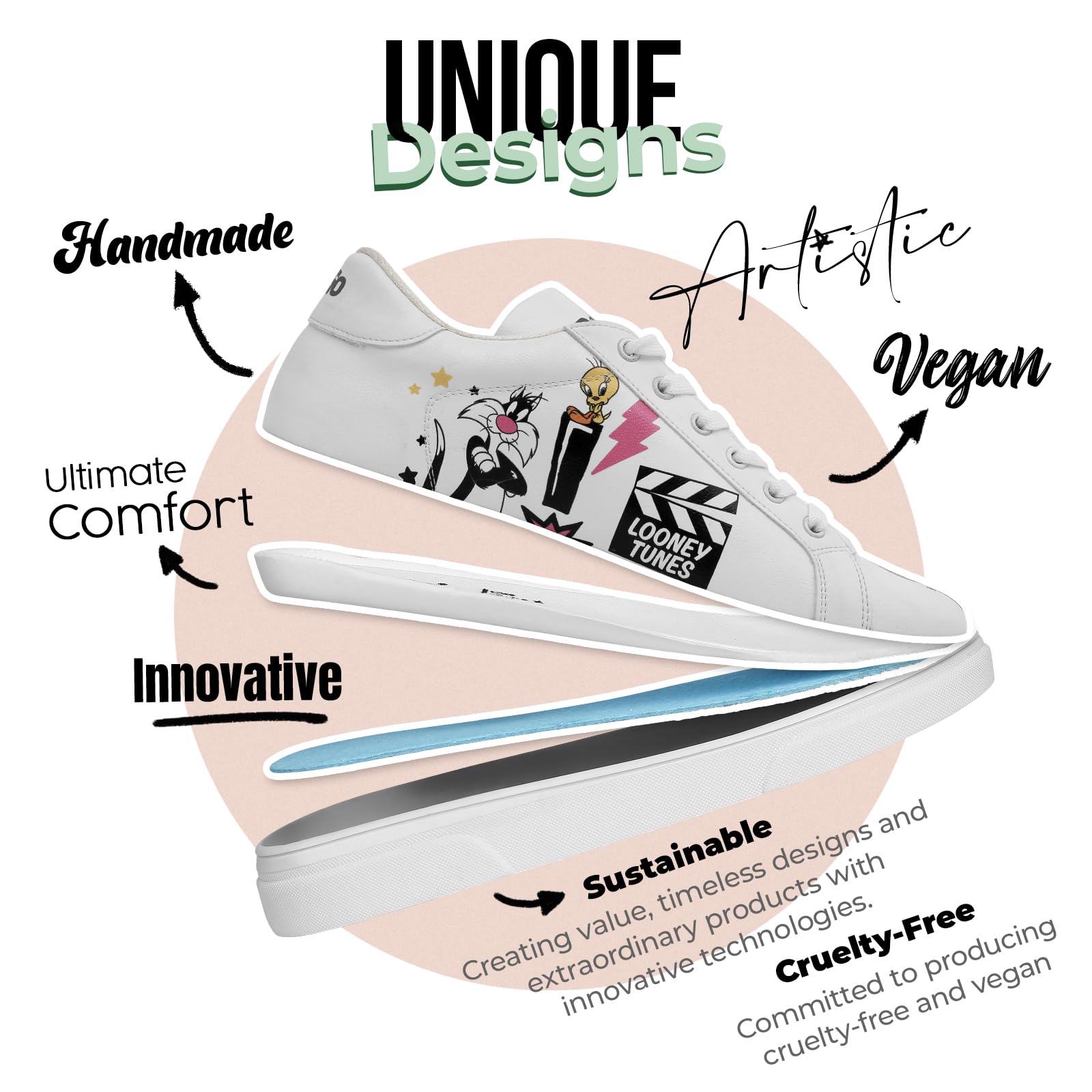 dogo-damen-ace-sneaker-best-of-tweety-und-sylvester image 8