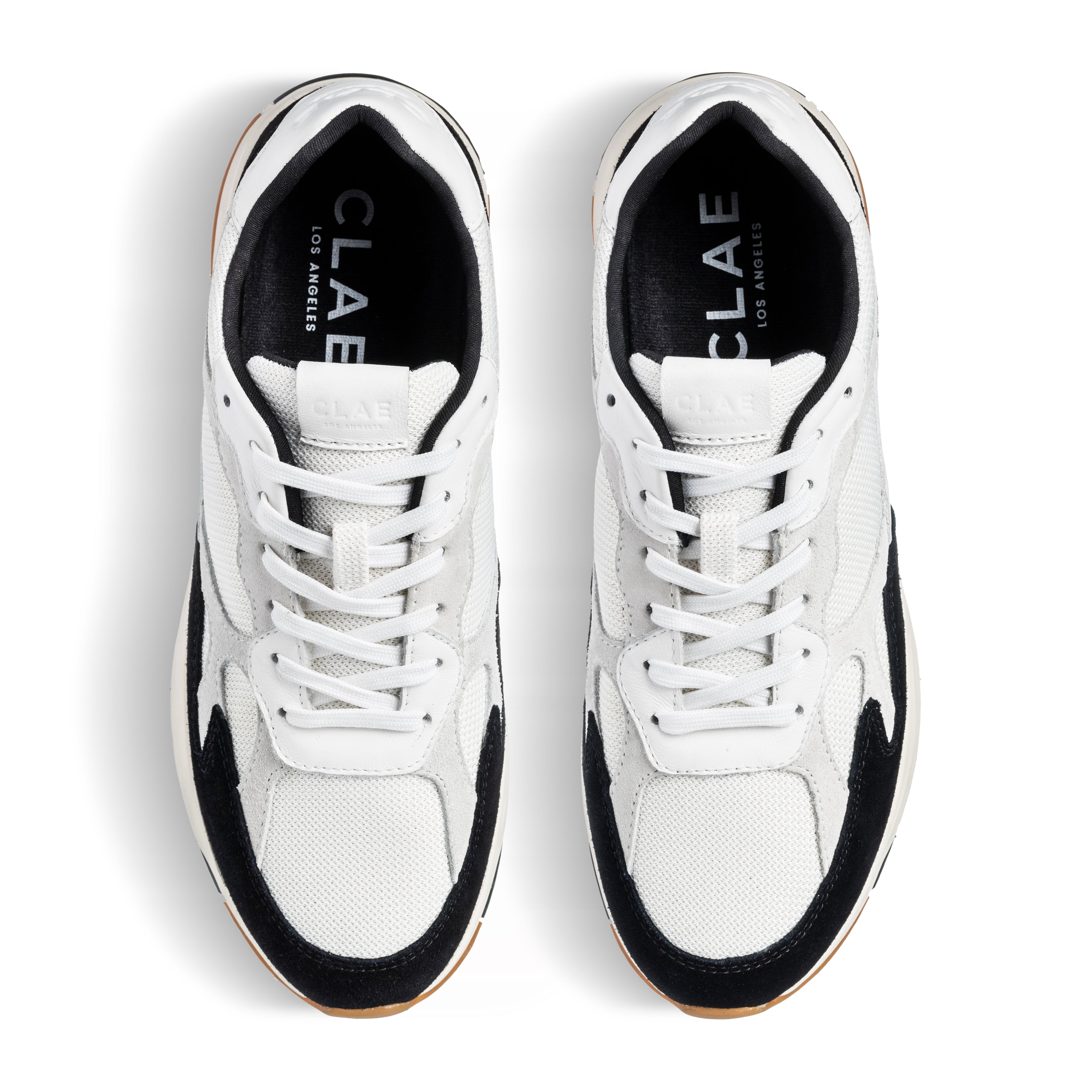 clae-zuma-lifestyle-runner-black-white-microchip image 5