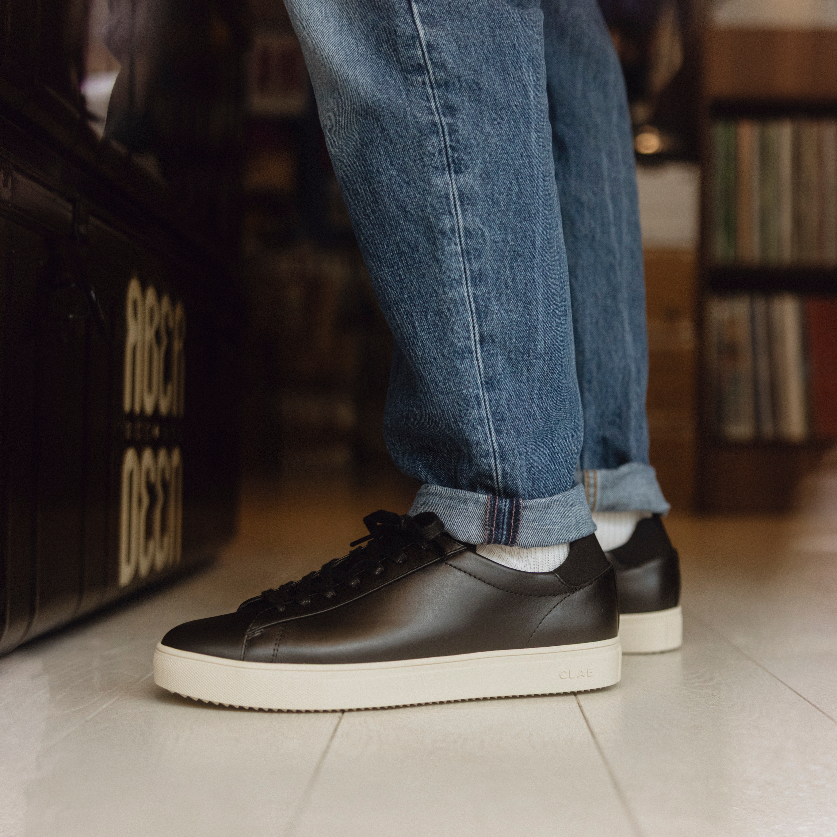 clae-bradley-essentials-damen-sneaker-italienische-nappa-court-silhouette image 2