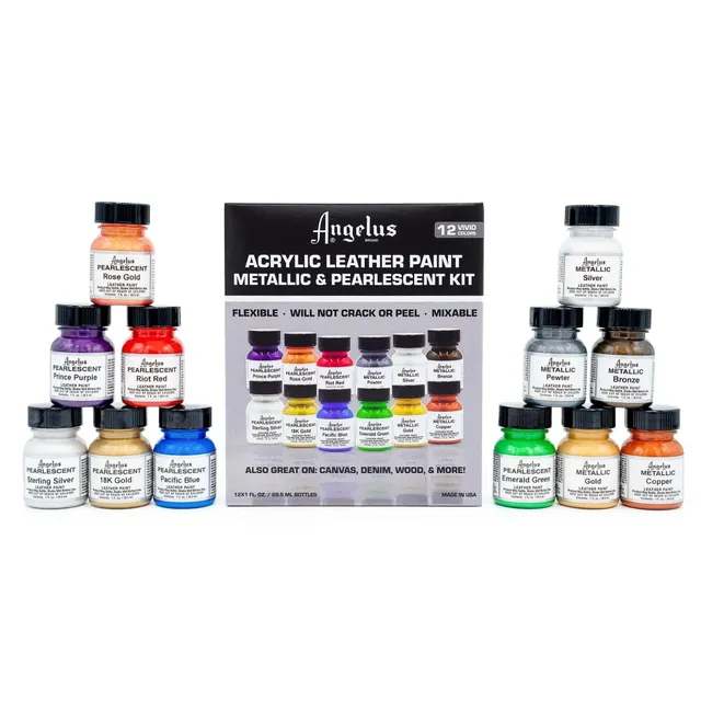 angelus-pearlescent-metallic-farbkit-12-farben image 1