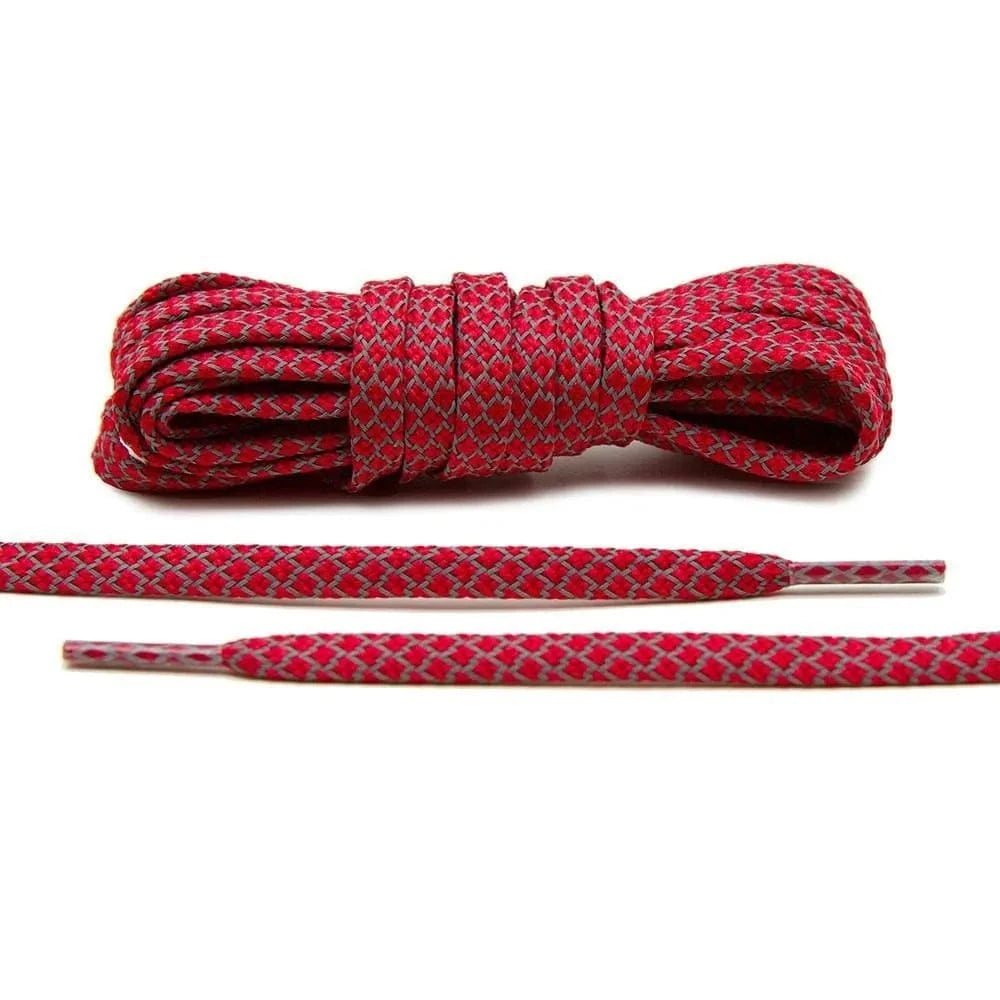 angelus-reflective-flat-laces-1-0-red image 1