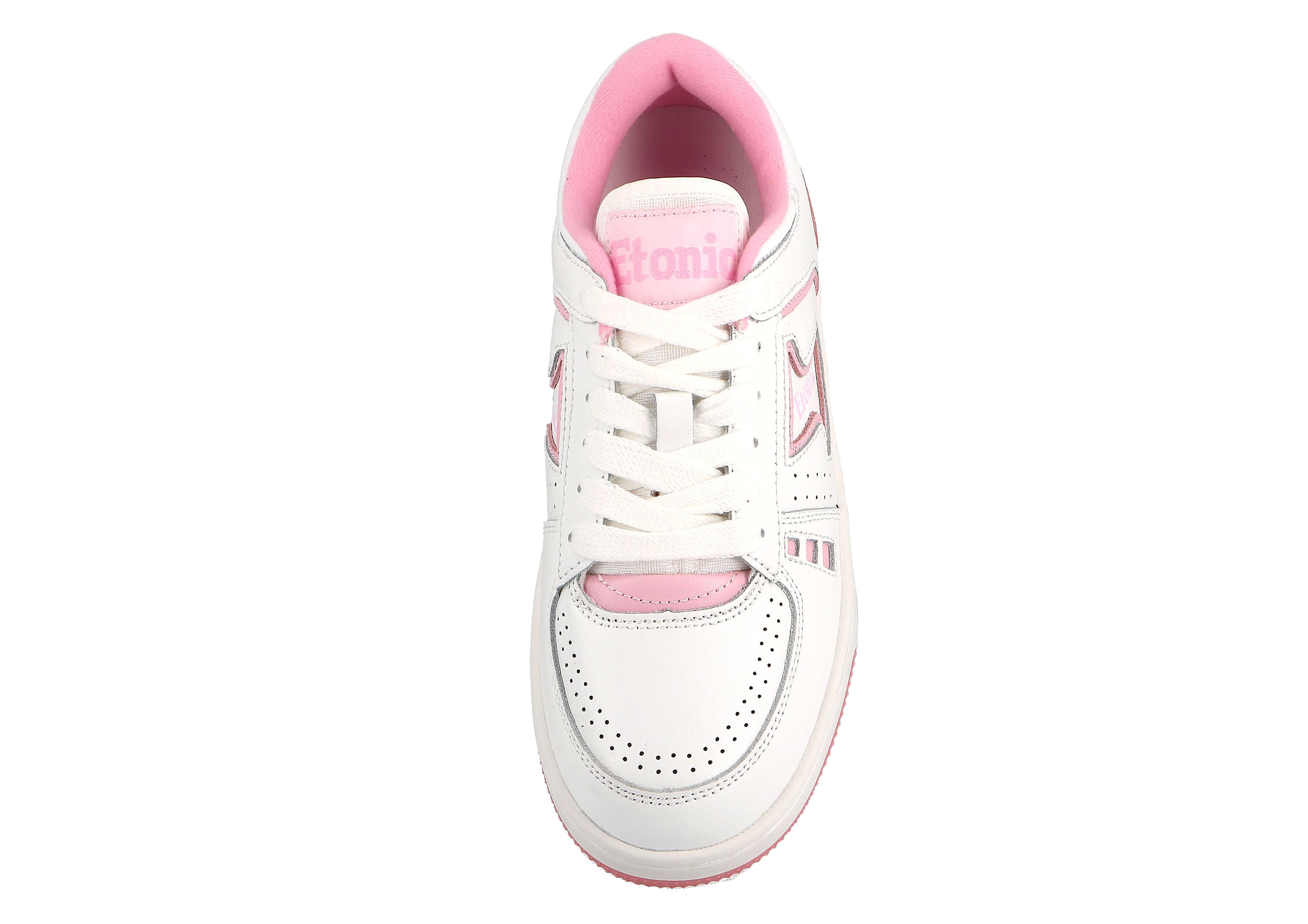 etonic-b509-white-pink-low-sneaker-damen-wei-rosa image 3