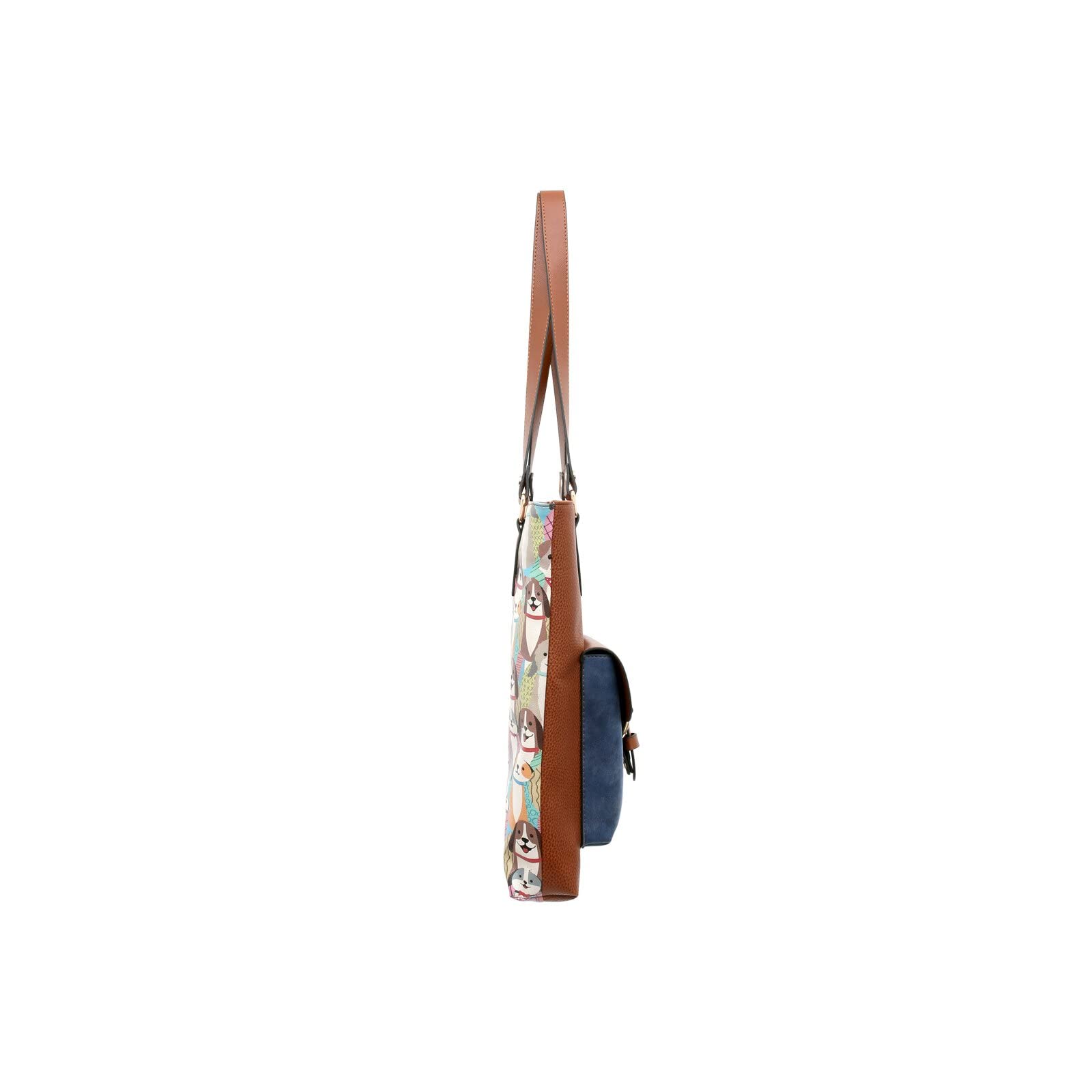 dogo-multi-pocket-bag-vegane-damen-umh-ngetasche-best-friends-forever image 2