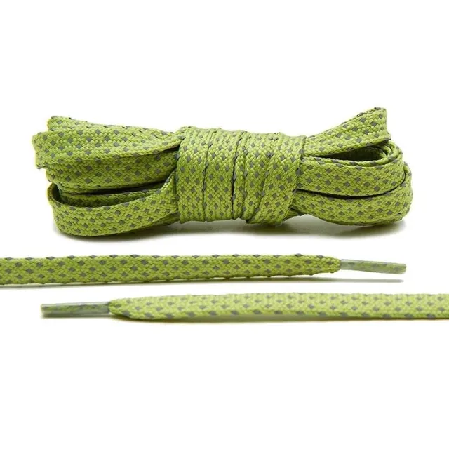 angelus-olive-reflective-flat-laces-2-0-flache-schn-rsenkel image 1