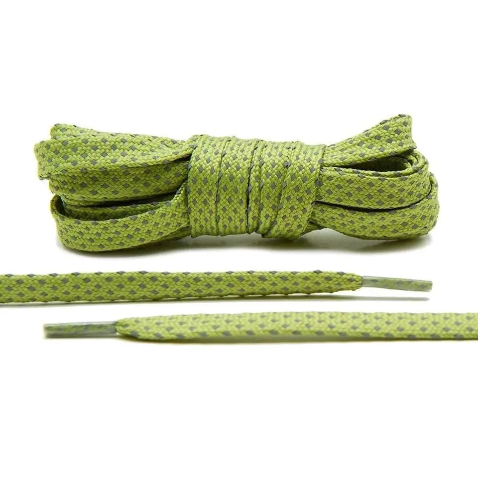 angelus-olive-reflective-flat-laces-2-0-flache-schn-rsenkel image 1