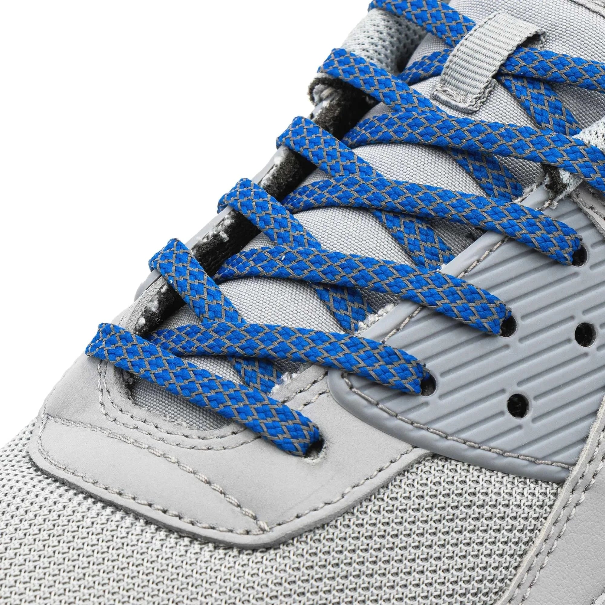 angelus-blue-reflective-flat-laces-1-0-3m-reflektor image 2