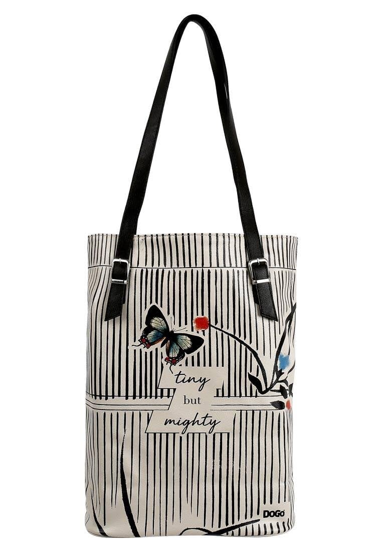 dogo-tall-bag-tiny-but-mighty-tote-bag-vegan-damen image 1