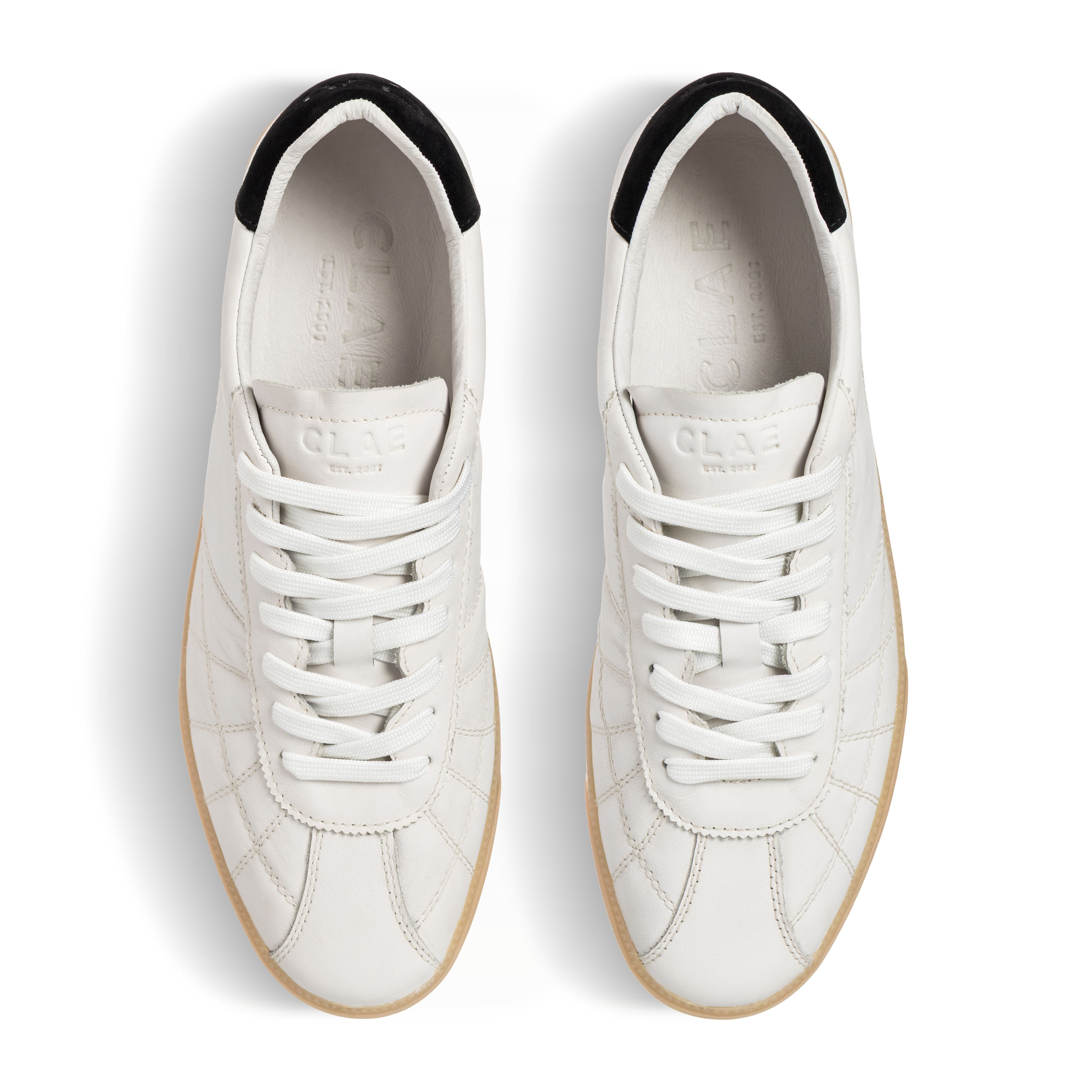 clae-zico-sneaker-white-leather-black image 4