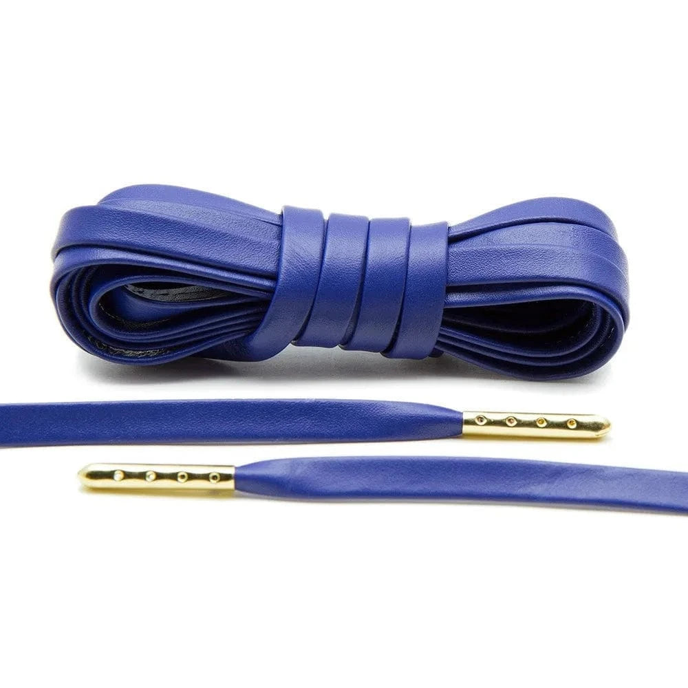 angelus-luxury-leather-laces-blue-leder-schn-rsenkel-mit-gold-aglet image 1