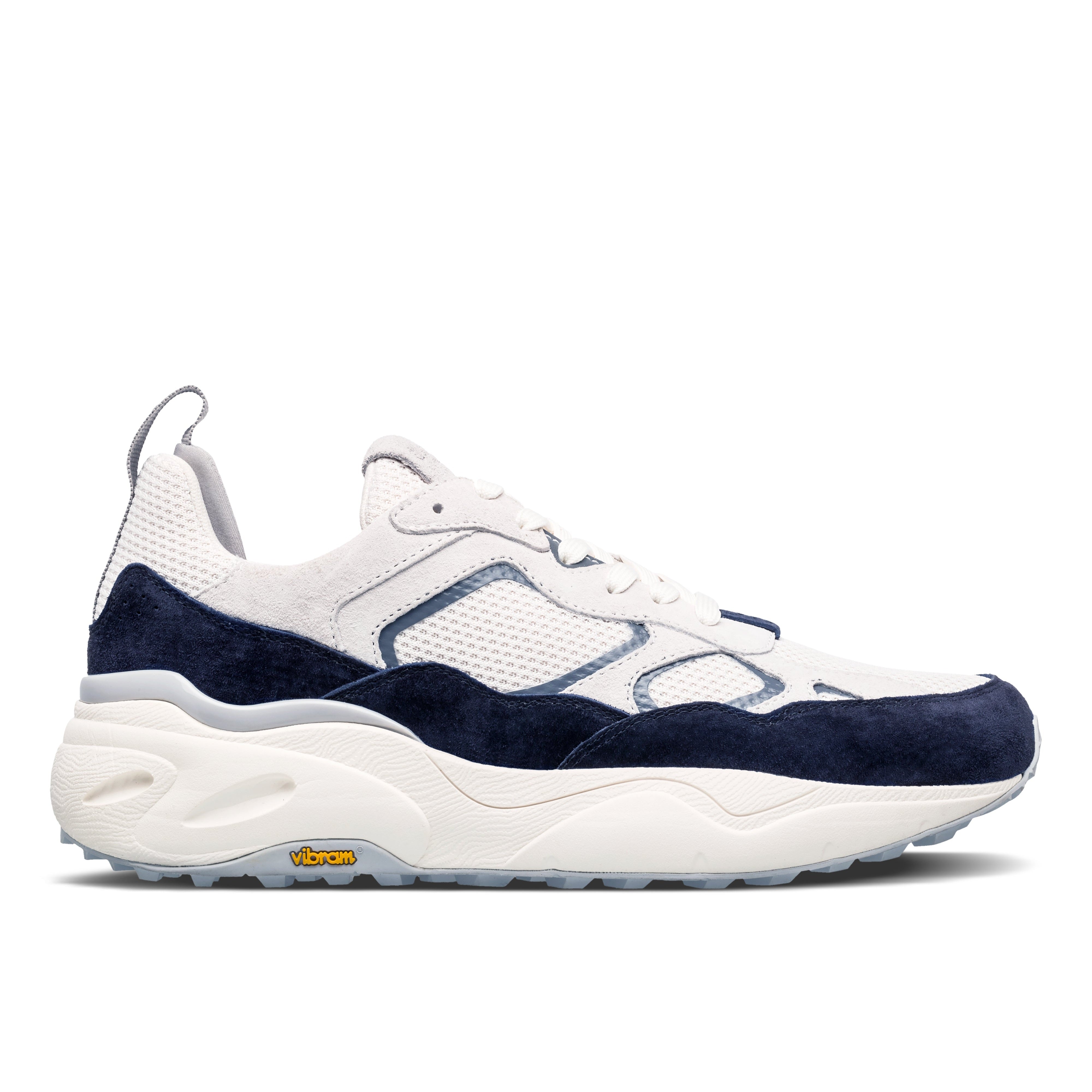 clae-salazar-runner-off-white-navy-mit-vibram-sohle image 1