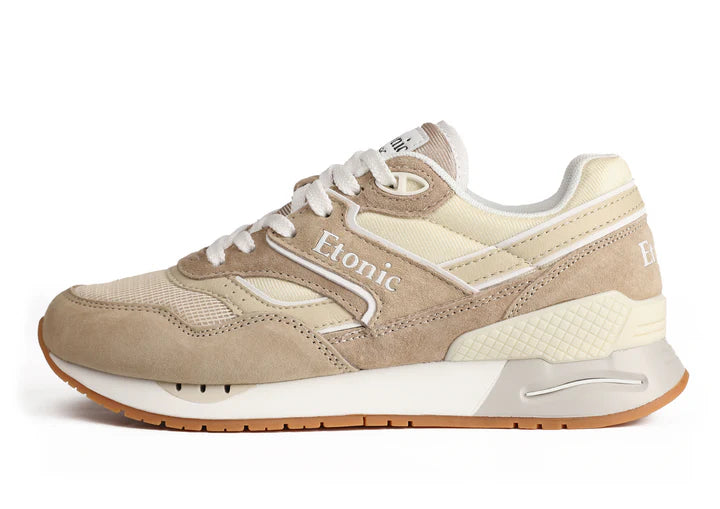 etonic-stable-base-papyrus-sneaker-damen-beige-mesh-wildleder image 1
