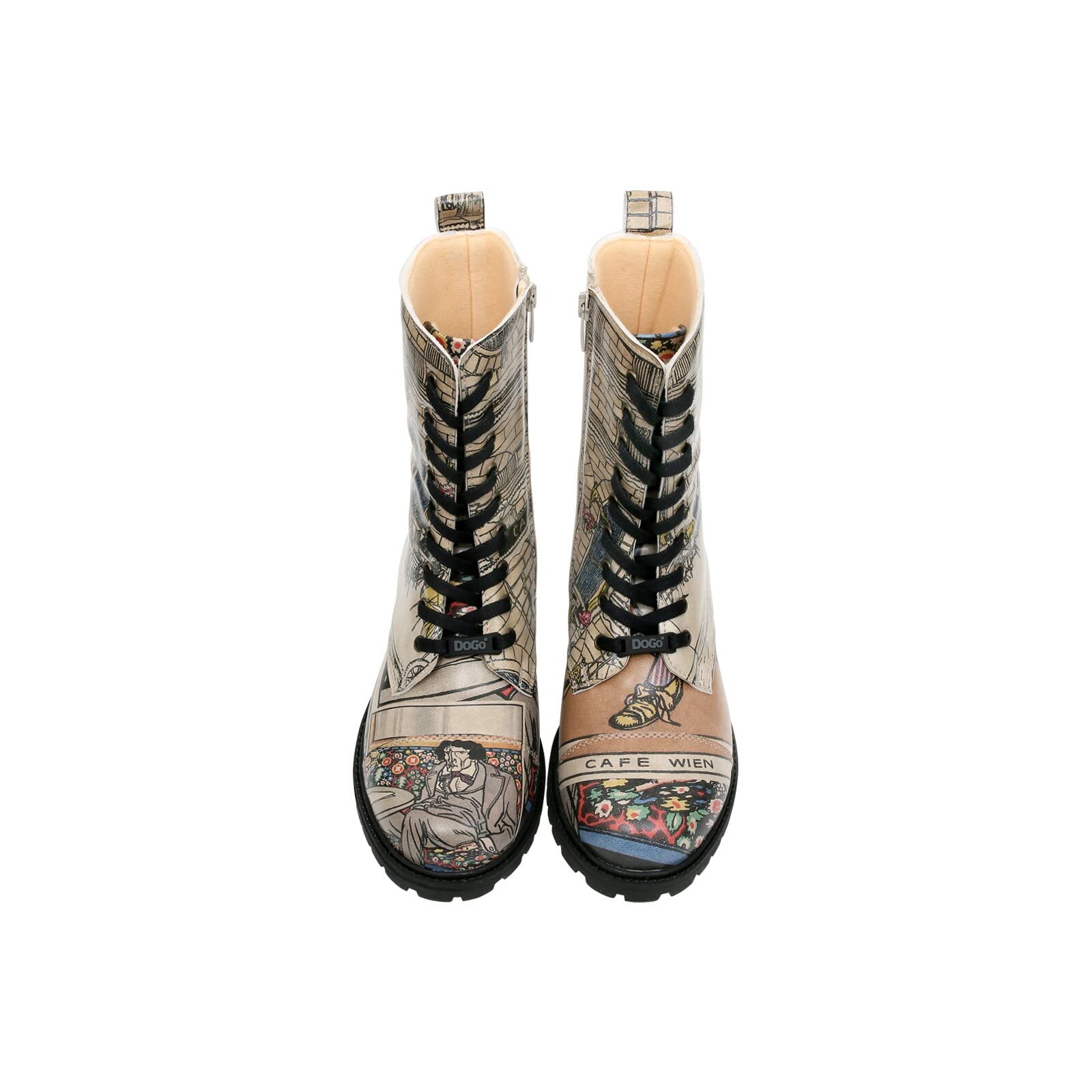 dogo-zipsy-boots-vegane-damen-boots-bunte-nachhaltige-stiefeletten image 2