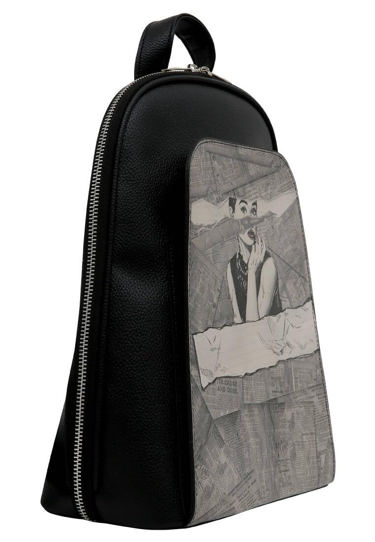 dogo-tidy-bag-go-back-to-being-yourself-veganer-rucksack image 2