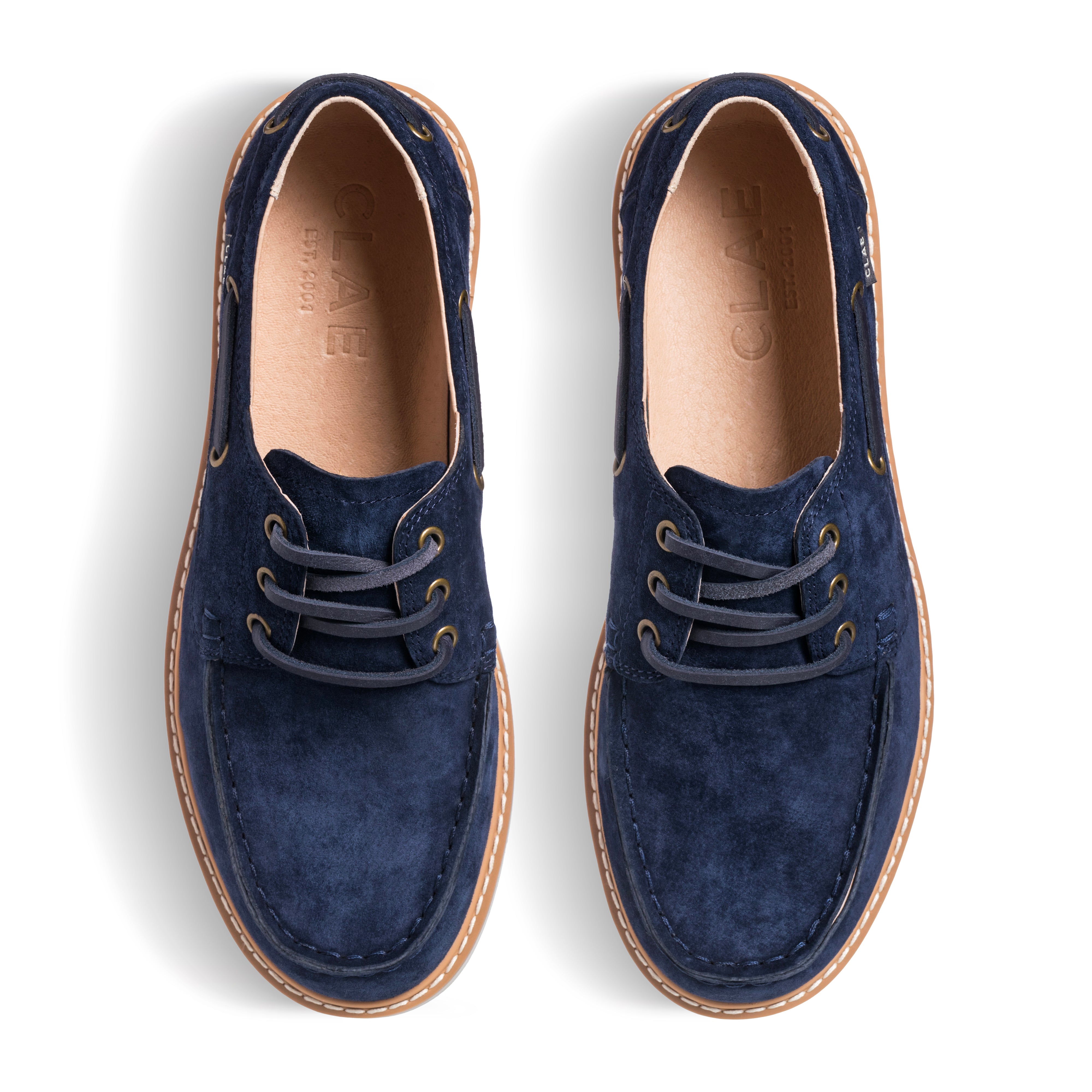 clae-carter-heritage-navy-suede-boot-sneaker image 3