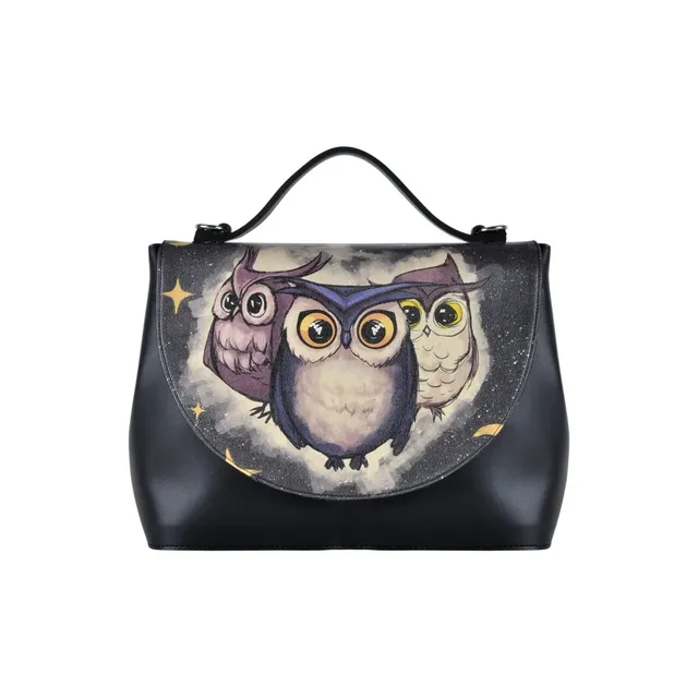 dogo-handy-bag-owls-family-vegane-damen-umh-ngetasche image 1