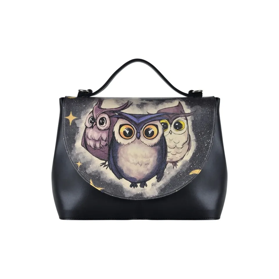 dogo-handy-bag-owls-family-vegane-damen-umh-ngetasche image 1