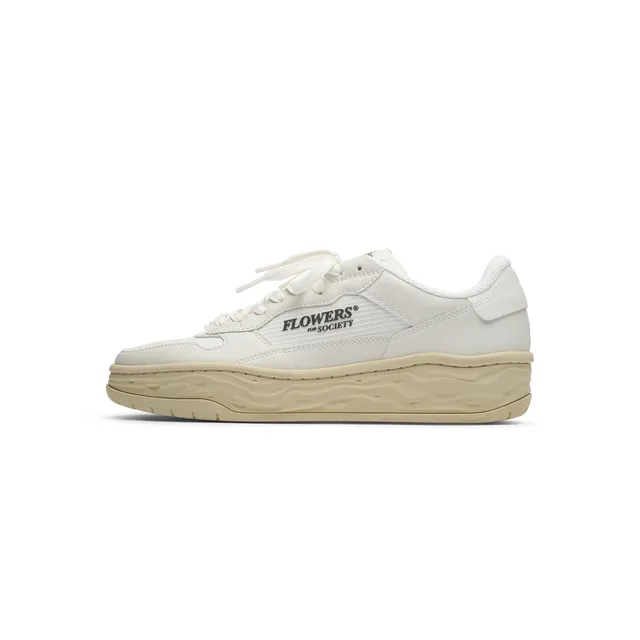 flowers-for-society-offshoot-out-of-office-sneaker-white image 1