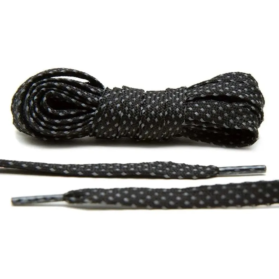 angelus-reflective-flat-laces-2-0-black image 1