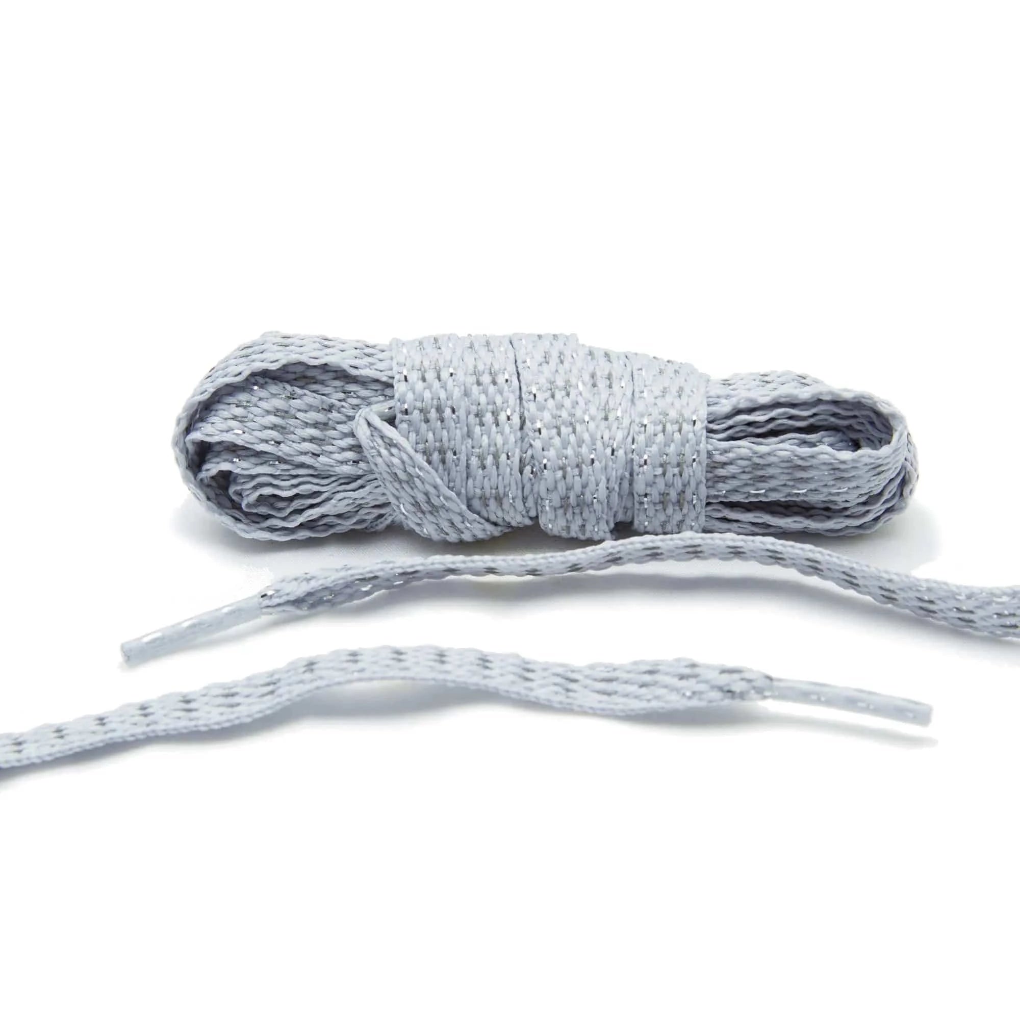 lace-lab-silver-reflective-flat-laces-reflektierende-schn-rsenkel image 1