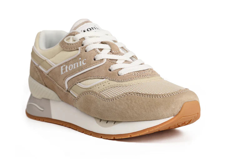 etonic-stable-base-papyrus-sneaker-damen-beige-mesh-wildleder image 4