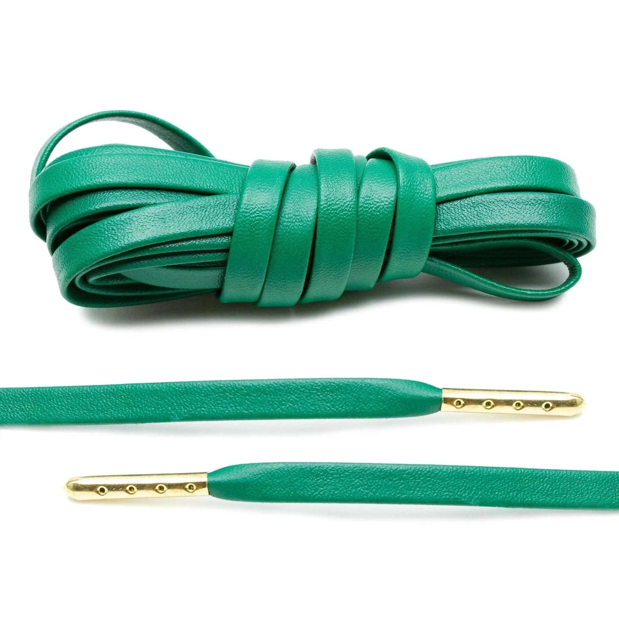 angelus-kelly-green-luxus-leder-schn-rsenkel-goldkappe image 1