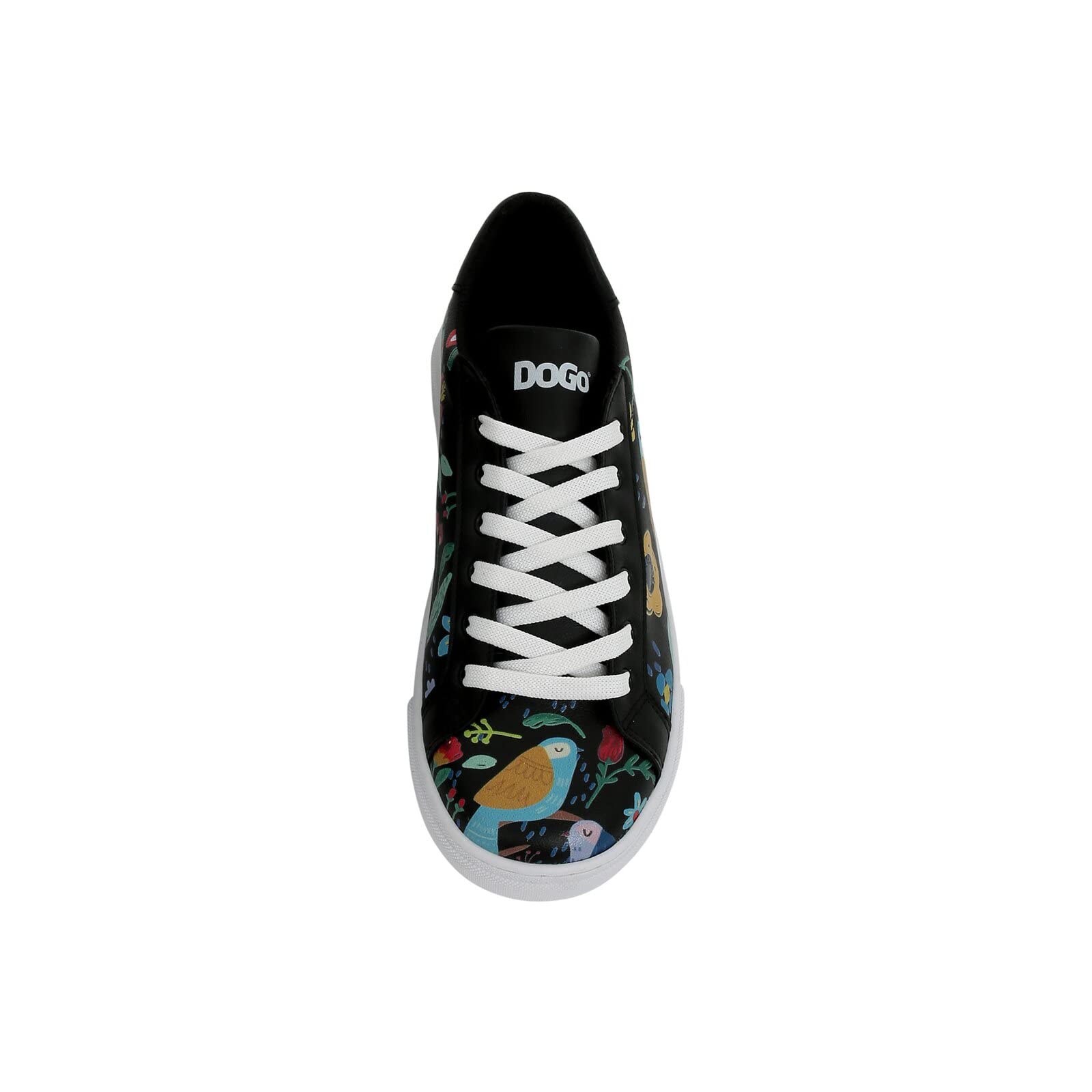 dogo-ace-vegane-damen-sneaker-flowers-birds image 4