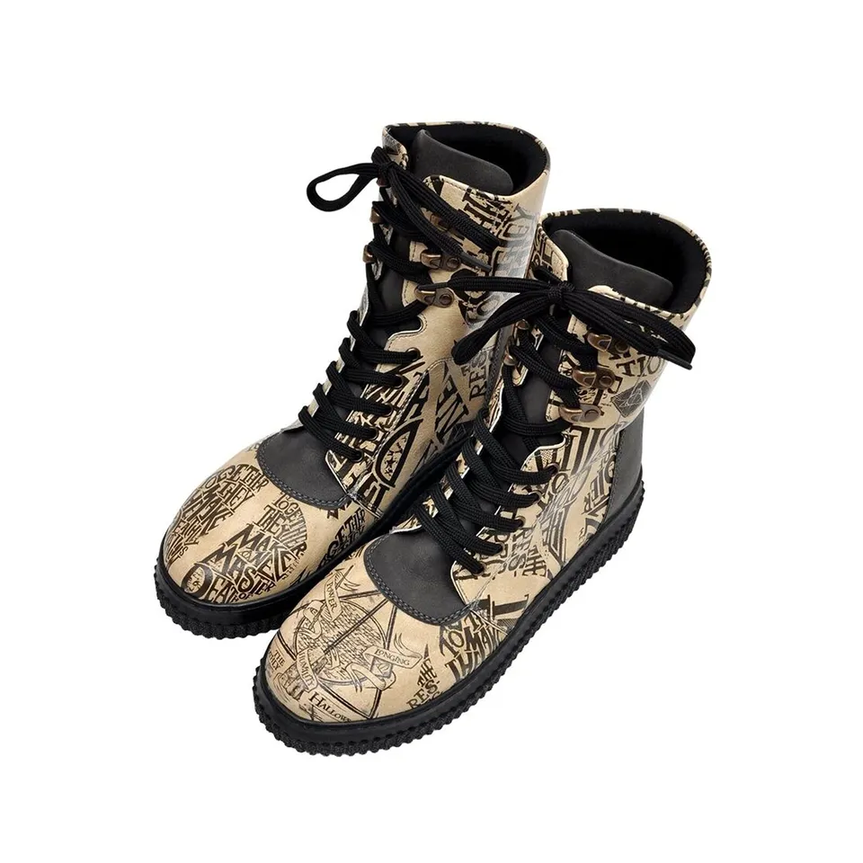 dogo-future-boots-vegane-damen-stiefeletten-deathly-hallows-harry-potter image 1